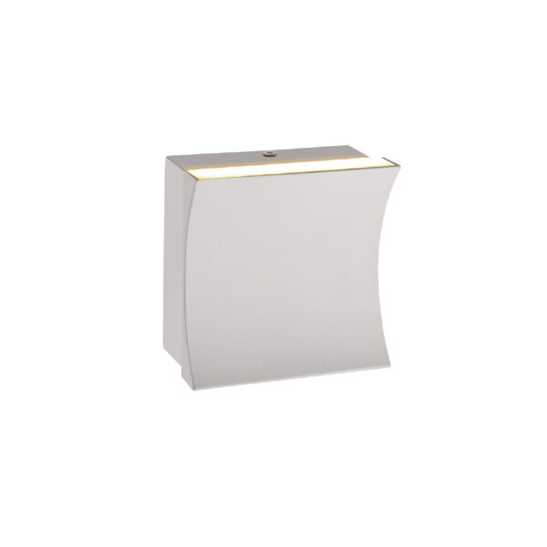 CHESSY-ΦΩΤΙΣΤΙΚΟ ΕΠΙΤΟΙΧΟ ΑΜΜΩΔΕΣ ΛΕΥΚΟ ΑΛΟΥΜΙΝΙΟΥ LED SMD 7W CCT 350LM IP20 105X105X55MM