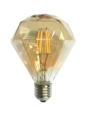 FILAMENT LED 1xE27 ΚΕΧΡΙΜΠΑΡΙ DIM 6W 2700K 230V AC 590LM RA80
