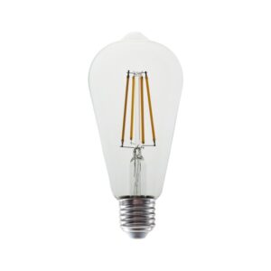 FILAMENT LED DIM ST64  8W 2700K 230V AC 980LM RA80 30000HRS 360° 1xE27