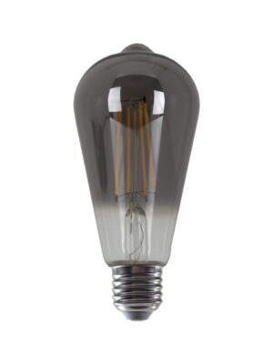 FILAMENT LED SMOKE ST64 8W 1800K 230V AC 400LM RA80 30000HRS 360° 1xE27