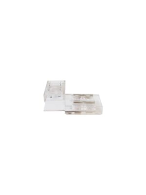 90° TRANSPARENT CONNECTOR FOR LED COB STRIP IP20 10MM