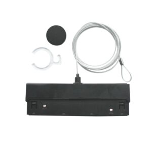 KIT ΕΓΚΑΤΑΣΤΑΣΗΣ ΓΙΑ COSMO20*B & COSMO40*B ΜΑΥΡΟΣ ΜΑΤ ΜΑΓΝΗΤΙΚΟΣ ΑΝΤΑΠΤΟΡΑΣ & 2M AΤΣΑΛΙΝΗ NTIZA ME ΚΛΙΠ