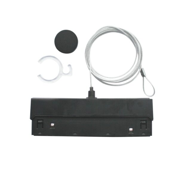 KIT ΕΓΚΑΤΑΣΤΑΣΗΣ ΓΙΑ COSMO20*B & COSMO40*B ΜΑΥΡΟΣ ΜΑΤ ΜΑΓΝΗΤΙΚΟΣ ΑΝΤΑΠΤΟΡΑΣ & 2M AΤΣΑΛΙΝΗ NTIZA ME ΚΛΙΠ