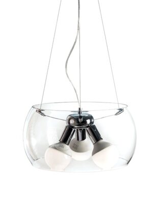 NETTO ΦΩΤΙΣΤΙΚΟ ΚΡΕΜΑΣΤΟ ΔΙΑΦΑΝΟ ΜΕΤΑΛΛΙΚΟ ΣΥΜΒΑΤΙΚΟ 1ΧΕ27 IP20 Φ400Χ1200mm