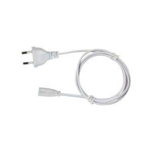 DAPO ΚΑΛΩΔΙΟ ΤΡΟΦΟΔΟΣΙΑΣ 1,2m ΜΕ ΒΥΣΜΑ 2 PIN 0.5mm²