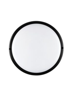 LED PC BLACK CEIL LUMINAIRE 230V AC IP65 20W 1750lm 4000K 110° Ra80