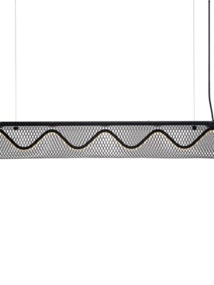 NETTO ΦΩΤΙΣΤΙΚΟ ΚΡΕΜΑΣΤΟ ΜΑΥΡΟ ΜΕΤΑΛΛΙΚΟ LED 11W 3000K 1180Lm IP20 800Χ1100mm