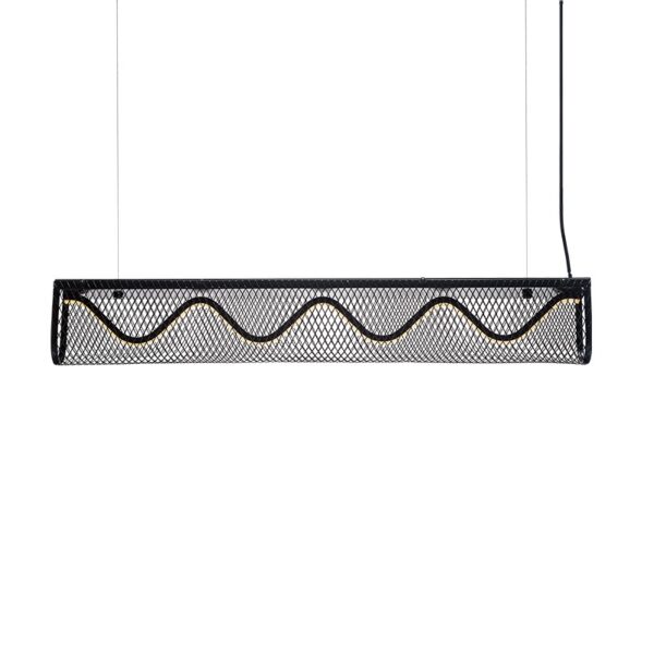 NETTO ΦΩΤΙΣΤΙΚΟ ΚΡΕΜΑΣΤΟ ΜΑΥΡΟ ΜΕΤΑΛΛΙΚΟ LED 11W 3000K 1180Lm IP20 800Χ1100mm