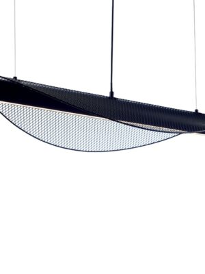 NETTO ΦΩΤΙΣΤΙΚΟ ΚΡΕΜΑΣΤΟ ΜΑΥΡΟ ΜΕΤΑΛΛΙΚΟ LED 18W 3000K 1960Lm IP20 850Χ1100mm