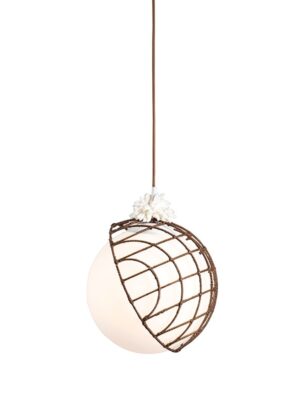 NETTO ΦΩΤΙΣΤΙΚΟ ΚΡΕΜΑΣΤΟ ΚΑΦΕ ΡΑΤΤΑΝ ΣΥΜΒΑΤΙΚΟ 1ΧΕ27 IP20 Φ100Χ1200mm