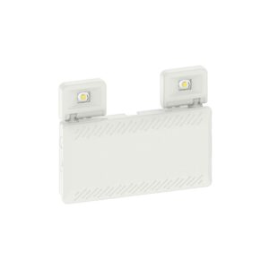 LED ΦΩΤΙΣΤΙΚΟ ΑΣΦΑΛΕΙΑΣ ΜΗ ΣΥΝΕΧΟΥΣ ΜΕ ΚΟΥΜΠΙ ΔΟΚΙΜΗΣ & SELF TEST230V AC 500LM 6000K IP65 2x2W 3HRS