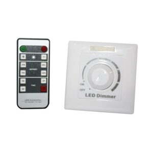 LED ΕΠΙΤΟΙΧΟ TRIAC DIMMER 220V AC 200W & RF REMOTE