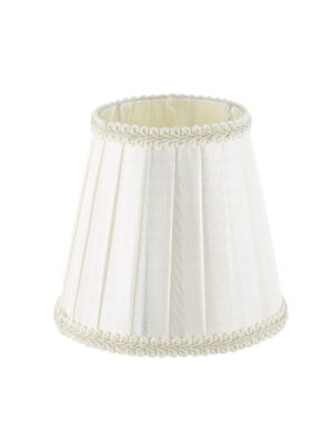 ΑΜΠΑΖΟΥΡ ΟΡΓΑΝΤΖΑ ΛΕΥΚΟ ΜΕ ΣΙΡΙΤΙ Κ ΒΑΣΗ ΓΙΑ Ε14 Φ14,5ΧΗ13CM