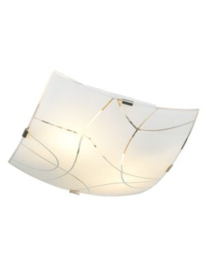 NETTO ΠΛΑΦΟΝΙΕΡΑ ΤΕΤΡΑΓΩΝΗ ΣΧΕΔΙΑ Φ400ΜM ΣΥΜΒΑΤΙΚΟ 3XE27