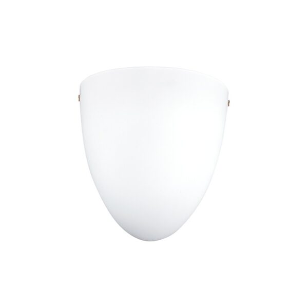 TURTLE-ΦΩΤΙΣΤΙΚΟ ΕΠΙΤΟΙΧΟ ΛΕΥΚΟ ΓΥΑΛΙΝΟ ΣΥΜΒΑΤΙΚΟ 1XE27 IP20 11X21XH20cm
