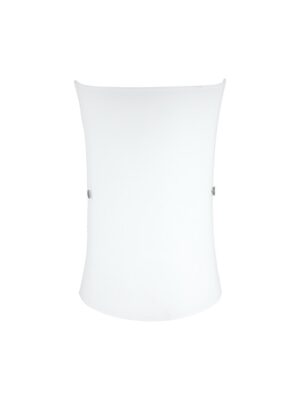 TURTLE-ΦΩΤΙΣΤΙΚΟ ΕΠΙΤΟΙΧΟ ΛΕΥΚΟ ΓΥΑΛΙΝΟ ΣΥΜΒΑΤΙΚΟ 1XE27 IP20 10X20XH30,5cm