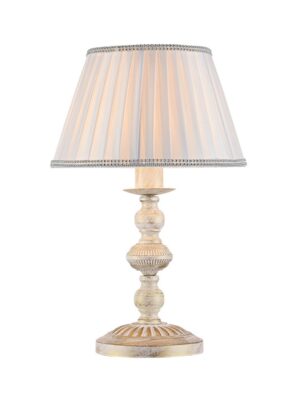 ΜΕΤΑΛΛΙΚΟ ΠΟΡΤΑΤΙΦ 1XE27 ΠΑΤΙΝΑ-ΛΕΥΚΟ ΑΜΠΑΖΟΥΡ 29ΧΗ47cm DIJON