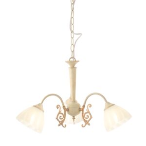 ΚΡΕΜΑΣΤΟ Φ/Σ 3XE14 ΠΑΤΙΝΑ - ΛΕΥΚΟ ΓΥΑΛΙ Φ61cm PERONE