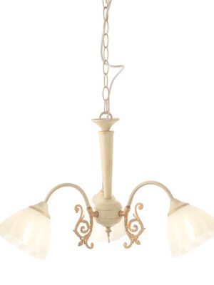 ΚΡΕΜΑΣΤΟ Φ/Σ 3XE14 ΠΑΤΙΝΑ - ΛΕΥΚΟ ΓΥΑΛΙ Φ61cm PERONE