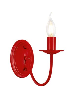 NETTO ΦΩΤΙΣΤΙΚΟ ΕΠΙΤΟΙΧΟ ΚΟΚΚΙΝΟ ΜΕΤΑΛΛΙΚΟ ΣΥΜΒΑΤΙΚΟ 1ΧE14 IP20 105Χ250Χ200mm