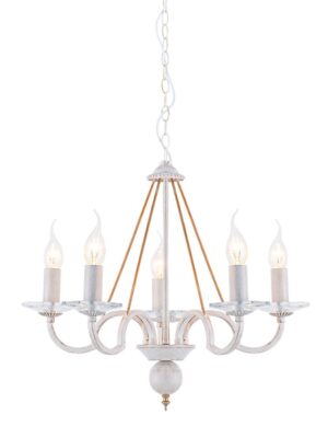 NETTO ΦΩΤΙΣΤΙΚΟ ΚΡΕΜΑΣΤΟ ΛΕΥΚΟ ΠΑΤΙΝΑ ΜΕΤΑΛΛΙΚΟ ΣΥΜΒΑΤΙΚΟ 5ΧΕ14 IP20 Φ510Χ1020mm