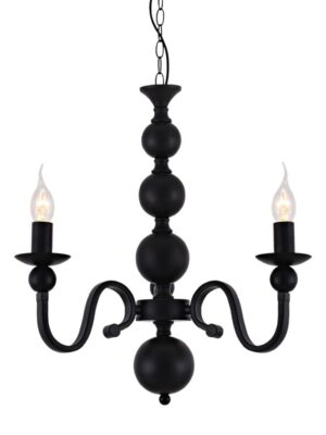 NETTO ΚΡΕΜΑΣΤΟ Φ/Σ 3ΧΕ14 ΜΕΤΑΛΛΙΚΟ ΜΑΥΡΟ Φ48ΧΗ101,5CM