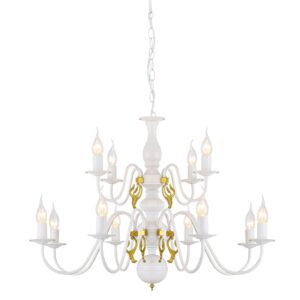 NETTO ΦΩΤΙΣΤΙΚΟ ΚΡΕΜΑΣΤΟ ΛΕΥΚΟ ΜΑΤ ΜΕΤΑΛΛΙΚΟ ΣΥΜΒΑΤΙΚΟ 12ΧΕ14 IP20 Φ780Χ1600mm