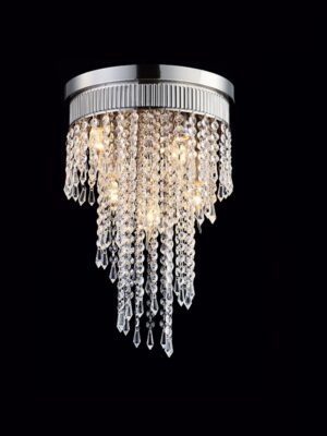 NETTO ΦΩΤΙΣΤΙΚΟ ΟΡΟΦΗΣ ΣΑΤΙΝΕ ΝΙΚΕΛΙΟ ΜΕΤΑΛΛΙΚΟ ΣΥΜΒΑΤΙΚΟ 5ΧΕ14 IP20 Φ300Χ470mm