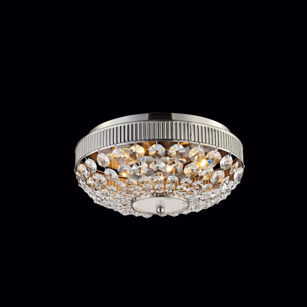 NETTO ΦΩΤΙΣΤΙΚΟ ΟΡΟΦΗΣ ΣΑΤΙΝΕ ΝΙΚΕΛΙΟ ΜΕΤΑΛΛΙΚΟ ΣΥΜΒΑΤΙΚΟ 3ΧΕ14 IP20 Φ340Χ170mm