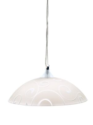 ΚΡΕΜΑΣΤΟ ΓΥΑΛΙ ΜΕ ΣΧΕΔΙΑ Φ35 1ΧΕ27 CHAPLIN