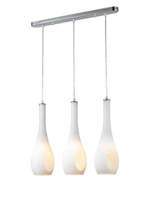 NETTO ΦΩΤΙΣΤΙΚΟ ΚΡΕΜΑΣΤΟ ΧΡΩΜΙΟ ΜΕΤΑΛΛΙΚΟ ΣΥΜΒΑΤΙΚΟ 3ΧΕ14 IP20 Φ360Χ1200mm