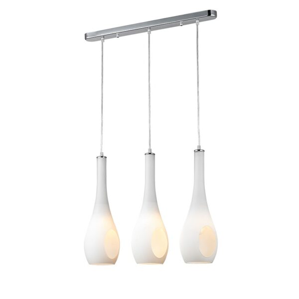 NETTO ΦΩΤΙΣΤΙΚΟ ΚΡΕΜΑΣΤΟ ΧΡΩΜΙΟ ΜΕΤΑΛΛΙΚΟ ΣΥΜΒΑΤΙΚΟ 3ΧΕ14 IP20 Φ360Χ1200mm