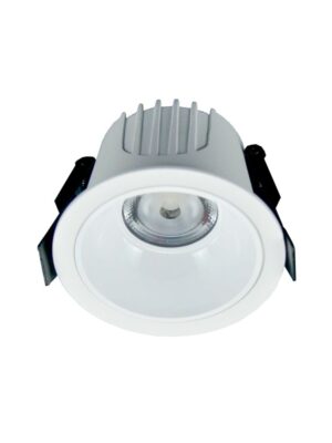LED ΧΩΝΕΥΤΟ ΦΩΤΙΣΤΙΚΟ ΛΕΥΚΟ 230V AC 10W 6500K 1100LM 40° IP44 Ra80 Φ87x62mm 5YRS