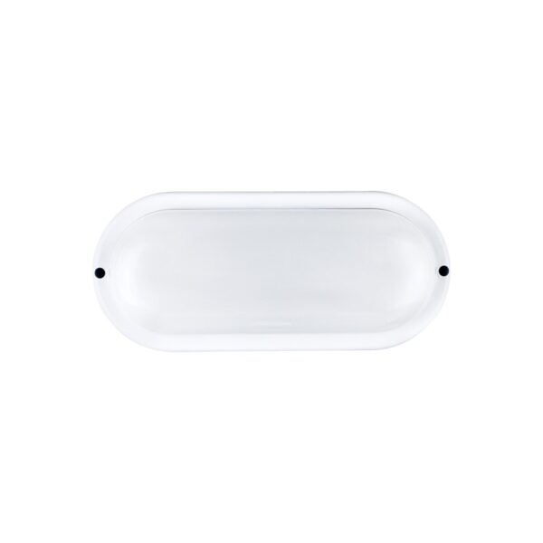 LED PC WHITE WALL LUMINAIRE 230V AC IP65 20W 1700lm 3000K 110° Ra80