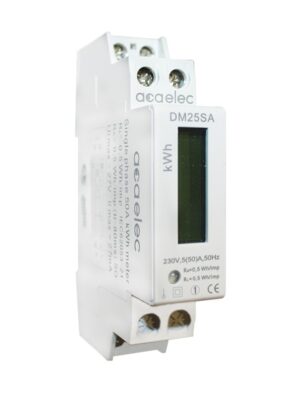 ΨΗΦΙΑΚΟ ΚΙΛΟΒΑΤΟΩΡΟΜΕΤΡΟ ΡΑΓΑΣ ΜΟΝΟΦΑΣΙΚΟ 5(50)A 230VAC