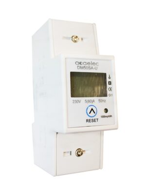 ΨΗΦΙΑΚΟ ΚΙΛΟΒΑΤΟΩΡΟΜΕΤΡΟ ΡΑΓΑΣ ΜΟΝΟΦΑΣΙΚΟ  5(80)A 230VAC
