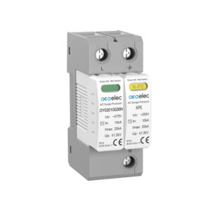 SPD SURGE PROTECTION T2 TYPE 1P+N 20kA