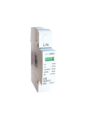 SPD ΑΝΤΙΚΕΡΑΥΝΙΚΟ ΤΥΠΟΥ Τ2 3P+N 20kA