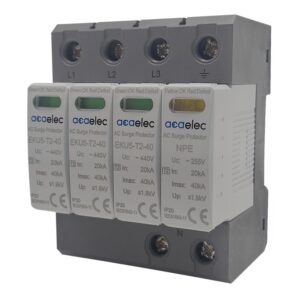 SPD Surge Protection T2 Type 3p+n 40kA