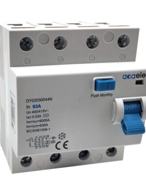 RCCB 4P 63A AC 0,03 4M  6KA