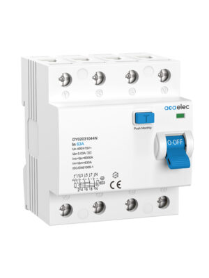 RCCB 4X63A 30MA 4M A-TYPE