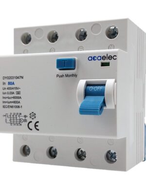 RCCB 4X80A 30mA 4M A-Type