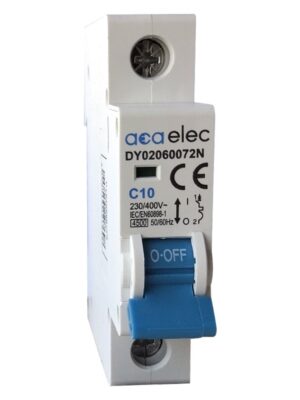 MCB 1P C10 4,5KA 1M