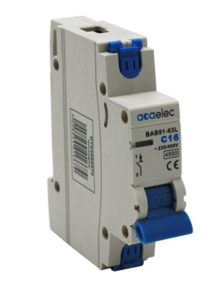 MCB 1P C16 4,5KA 1M