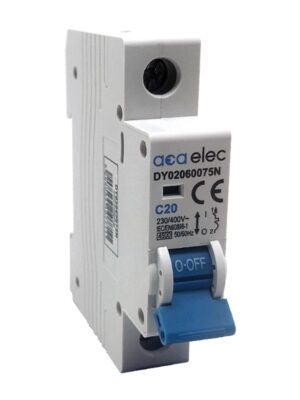 MCB 1P C20 4,5KA 1M