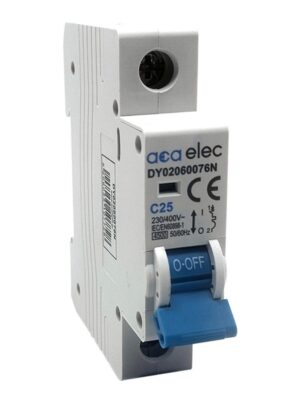 MCB 1P C25 4,5KA 1M