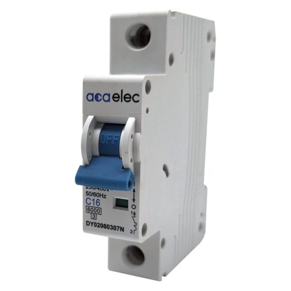 MCB 1P C16 6KA 1M