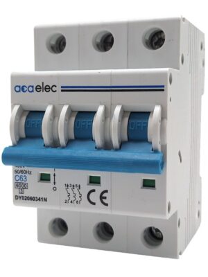 MCB 3P C63 6KA 3M