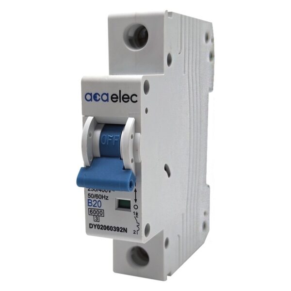 MCB 1P B20 6KA 1M