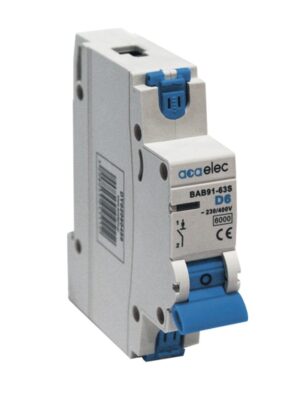 ΜΙΚΡΟΑΥΤΟΜΑΤΗ ΑΣΦΑΛΕΙΑ ΚΑΜΠΥΛΗΣ D MCB 6A